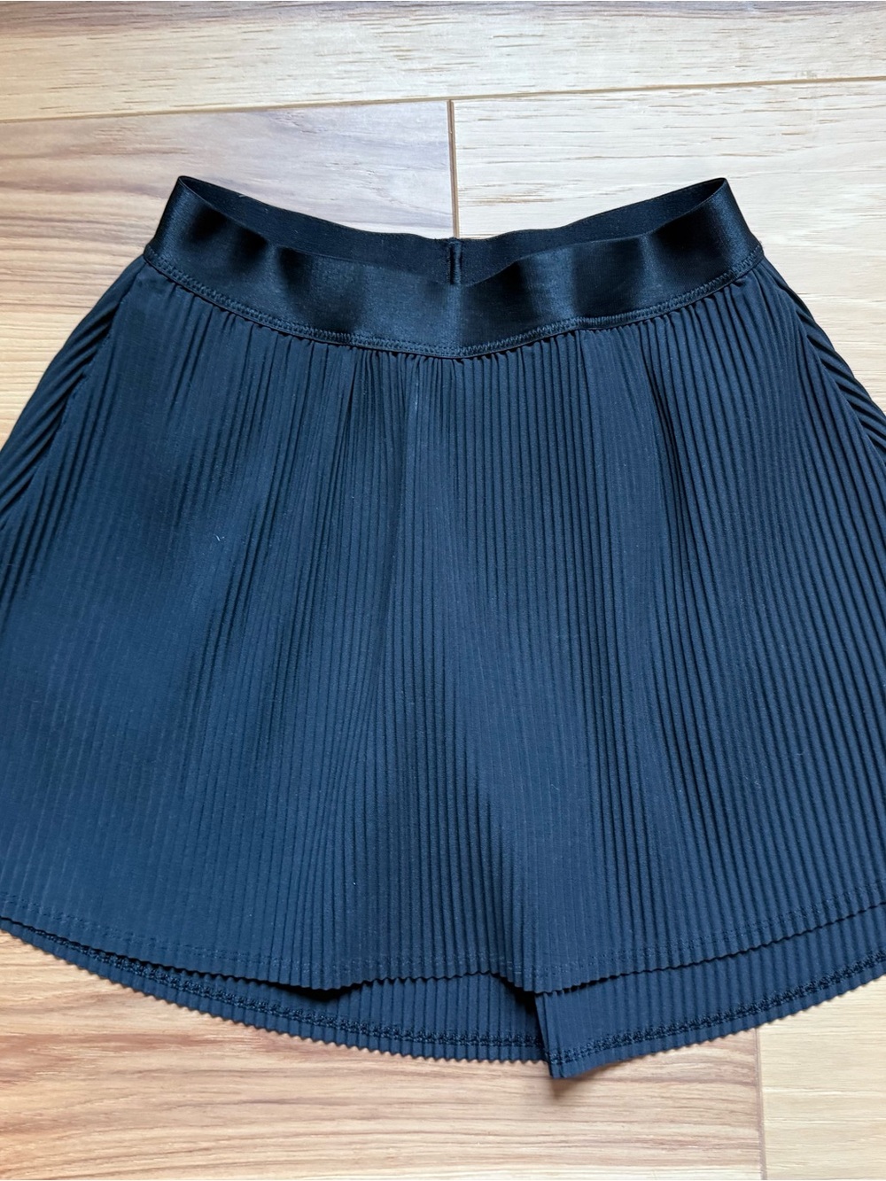 all in motion Black Pleated Kids Skirt